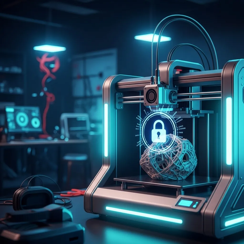 Druk 3d: zagrożenia i ochrona technologii