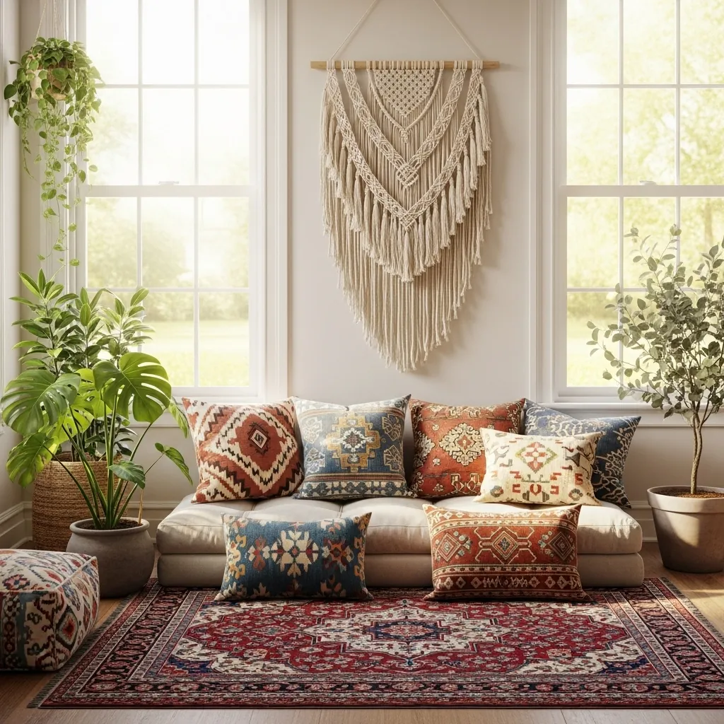 Boho chic: jak stworzyć wnętrze z charakterem